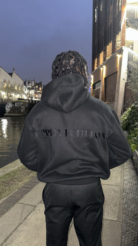 Pure Black UPPER ECHELON Hoodie