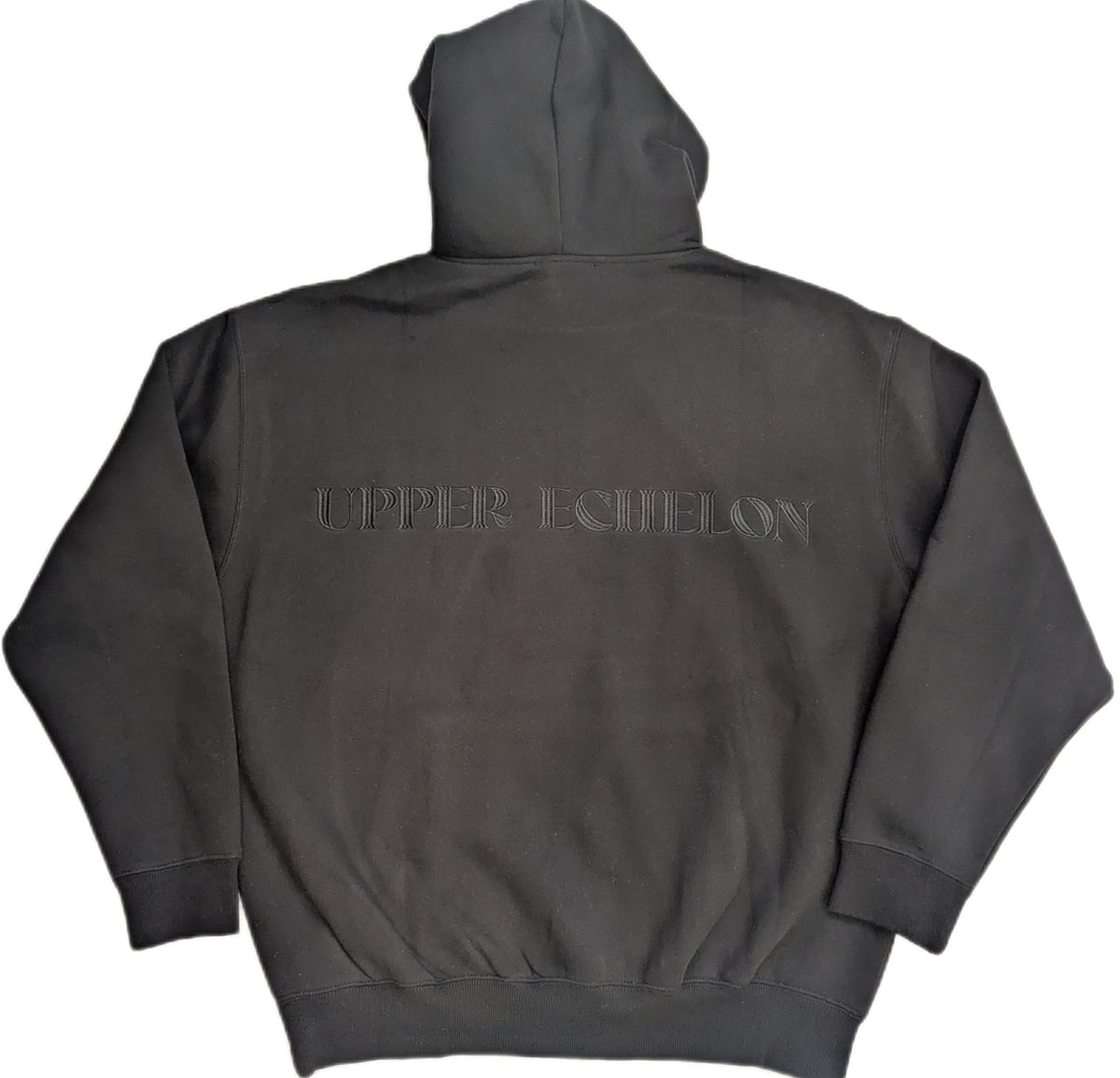 Pure Black UPPER ECHELON Hoodie