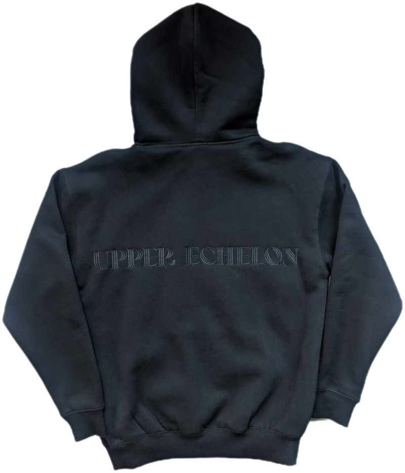 Pure Black UPPER ECHELON Hoodie