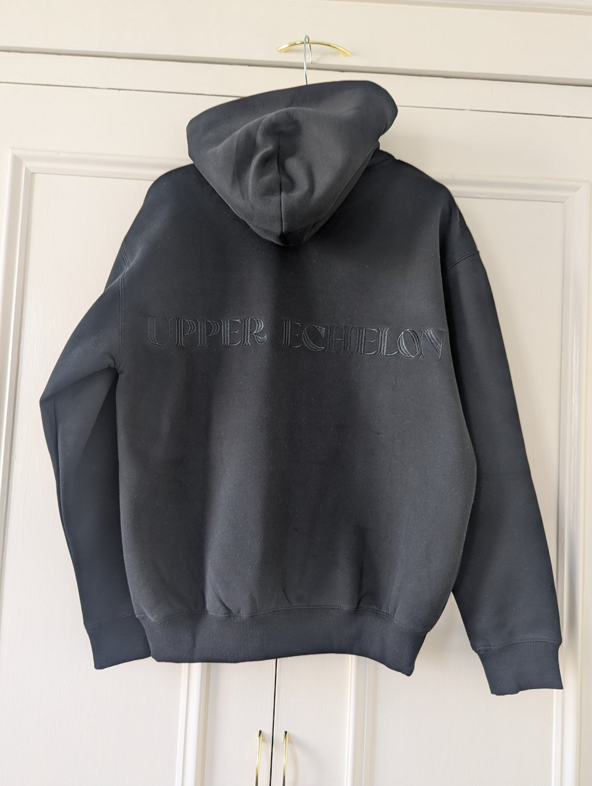 Pure Black UPPER ECHELON Hoodie